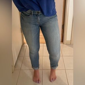 J. crew light wash skinny jeans